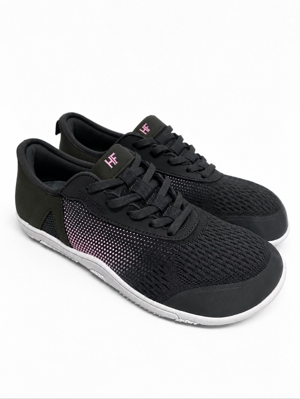 HIKE Footwear Dark Grey Pink Barefoot Sneakers Size 39 / 8 - 8.5 New